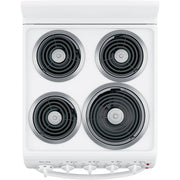 View 20 in. 4 Burner Element Free-Standing Electric Range in White image 4