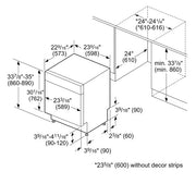 View Bosch 100 Series 24 in. Dishwasher with PureDry Option image 4