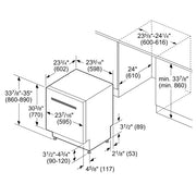 View Bosch 300 Series 24 in. 46 dBA Dishwasher with 3rd Rack image 2