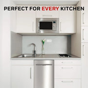 View Honeywell 18 Inch Dishwasher with 8 Place settings, 6 Washing Programs, Stainless Steel Tub, UL/Energy Star- Stainless Steel image 3