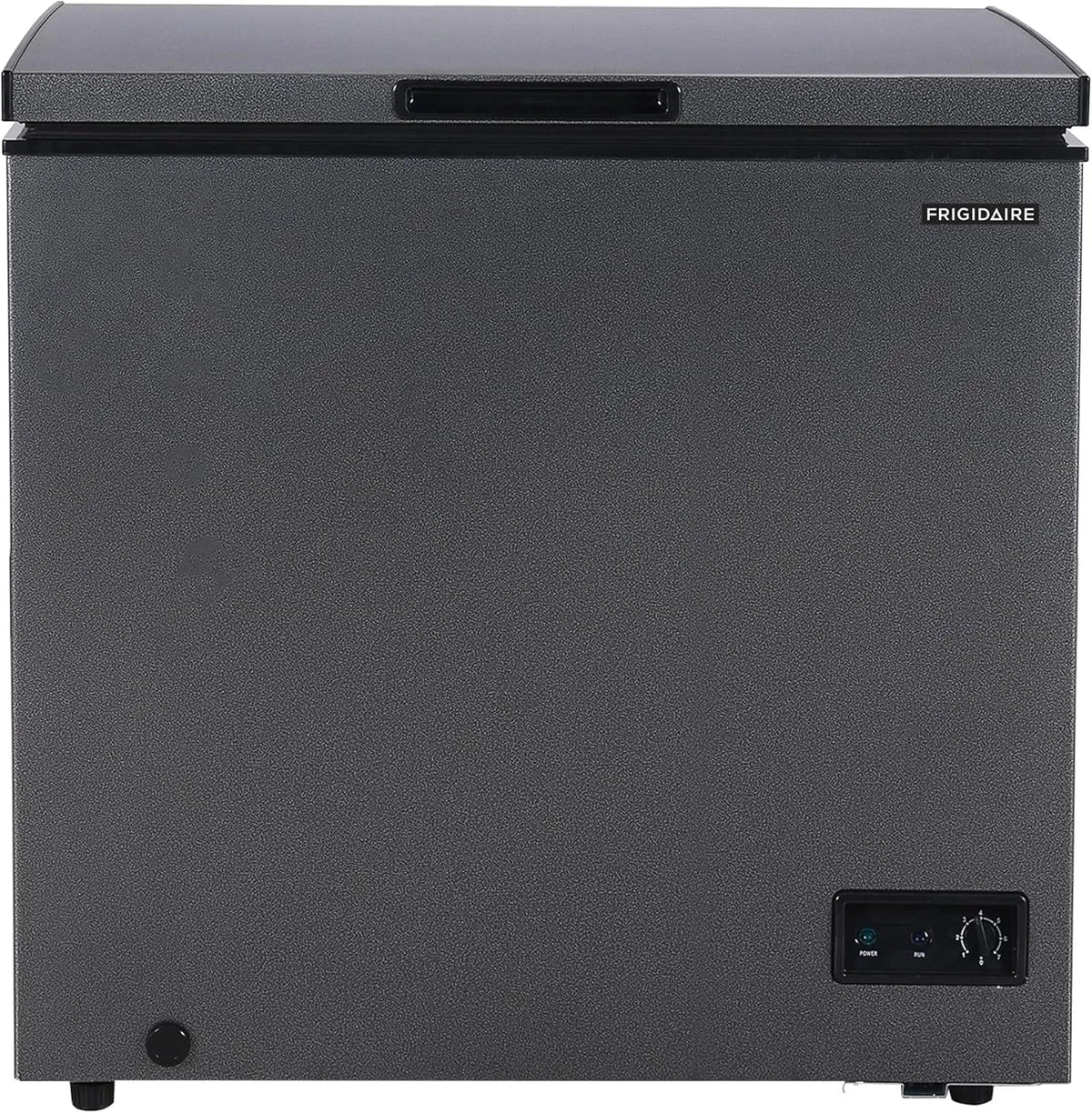 7 Cu. Ft. Chest Freezer with Adjustable Thermostat and Removable Basket, Granita Finish