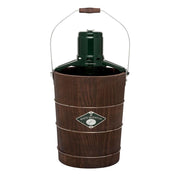 View 6-Quart Electric Ice Cream Maker, Green and Brown image 1