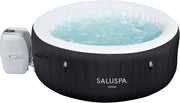 View Inflatable Hot Tub Spa (71" x 26") | Portable Hot Tub with 2 Covers (1 Energy-Efficient Thermal Cover and 1 Standard Cover) | Fits Up to 2-4 Persons | Black image 4