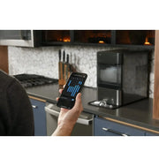 View Countertop Nugget Ice Maker | Ice Machine with WiFi Connectivity | Smart Home Kitchen Essentials | Black Stainless image 4