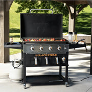 View Blackstone 4-Burner 36" Propane Outdoor Griddle with Air Fryer and Hood image 2