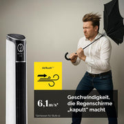 View Yoer 29dB Leiser Turmventilator, Ionisator, 10 m Reichweite, Neigungswinkeleinstellung, 12 Geschwindigstufen, 4 Modi, 12 Std. Timer, 90° Oszillation, image 3