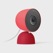 View Google Nest Cam Indoor (Wired, 3rd Gen) - Indoor Security Camera with 2K Video - Works with Google Home - With Gemini - Berry image 2