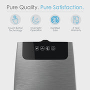 View Enrichment HumeXL Ultrasonic Cool Mist Humidifier - Large, Easy-to-Clean Tank, High/Low Mist, 2 360 Mist Nozzles and Night Mode image 2
