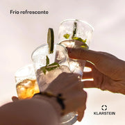 View Klarstein Maquina de Hielo Doméstica, 1,8L, Gris oscuro, Ice Maker Encimera 15 kg, para Hacer Cubitos de Hielo y Picado en Casa, con Panel Táctil y image 6