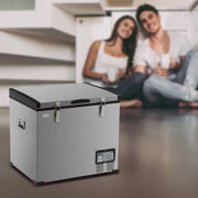 View Costway 63-Quart Portable Electric Car Cooler Refrigerator / Freezer Compressor for RVs Camping image 6