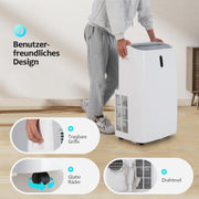 View GOPLUS 14000 BTU Klimaanlage mit Abluftschlauch, 5 in 1 mobiles Klimagerät: Kühlen, Heizen, Entfeuchten, Belüften, Schlafmodus | für Raumgröße bis image 5
