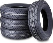View Libra Trailer Parts set of 4 Heavy Duty Trailer Tires ST205/75R15 205 75 15 10-Ply Load Range E Steel Belted Radial w/Scuff Guard image 2