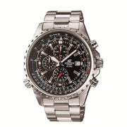 View Casio Edifice Black Dial Men's Watch image 1