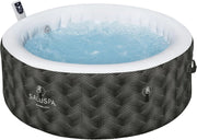 View 71 x 26-Inch Inflatable Hot Tub Spa for 2-4 Persons, Portable, with 2 Covers, Black image 6