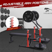 View Chest Press Machine, 1050LBS Capacity, Independent Converging Arms, Weight Bench Press with Adjustable Flat Bench for Upper Body Workouts, Red image 3