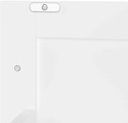 View Moimhear Mueble de baño de pie, lavabo, lacado completo, tres cajones silenciosos, lavabo de cerámica integrado (blanco, 76 x 46 x 83,5 cm) image 6