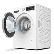 View 2025 Lavadora Bosch Serie 8 WAV28M93 de carga frontal 9 kg, 1400 rpm, Aluminio, Blanco image 3