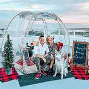 View Bubble Tent Pop Up Gazebo, 8-10 Person Igloo Dome Garden Patio Canopy Shelter image 2