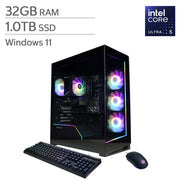 View CyberPowerPC Gamer Xtreme Gaming Desktop, Intel Core Ultra 5 225F - 32GB RAM, 1TB SSD, 8GB NVIDIA GeForce RTX 5060 image 2