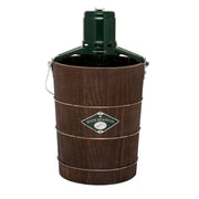 View 6-Quart Electric Ice Cream Maker, Green and Brown image 4