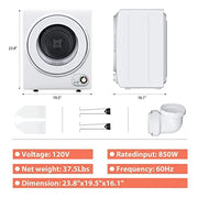 View Euhomy 110V Portable Clothes Dryer 850W Compact Laundry Dryers 1.5 cu.ft Front image 2