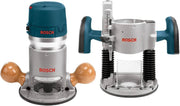 View 12-Amp 2.25 HP Wood Router Combo Kit with Plunge Router, Fixed Base and Variable Speed image 5