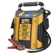 View J5CPDE Jump Starter, Power Station, 1200 Peak Battery Amps with 500W Inverter and 120 PSI Compressor image 1