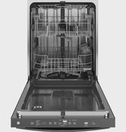 View GE Top Control with Stainless Steel Interior Dishwasher with Sanitize Cycle GDT670SFVDS image 2