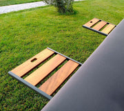 View WESTMANN Hollywoodschaukel Luna 2600 | 260x139x195 cm Grau | Holzschaukel für bis zu 4 Personen inklusive Sonnenschutz image 4