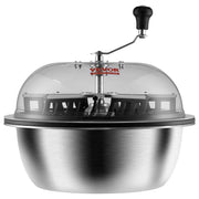 View Leaf trimmer, 16-inch trimming bowl, manual flower branch trimmer, equipped with stainless steel blades for rotary trimming, transparent observation cover, foldable herb drying rack and handheld trimmer are all included. image 3