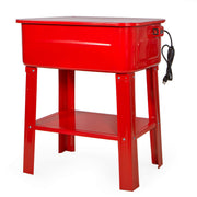 View 20-Gallon Parts Washer, Heavy-Duty Cleaning Tank with General-Purpose Solvent Pump, Automotive Parts Cleaning Machine image 3