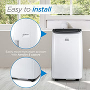 View BLACK DECKER 8,000 BTU Portable Air Conditioner up to 350 Sq.ft with Remote Control image 3