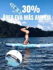 View Niphean Tabla Paddle Surf Hinchable, Tabla de Paddle Surf 305 cm con Aletas de Equilibrio para Principiantes y Accesorios Resistentes, Sup Board para image 4