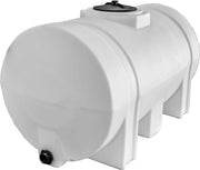 View Horizontal Polyethylene Reservoir Water Tank with Legs, 550 Gallon, Made in the USA, Poly Tank for Water and Non-Flammable Liquids, Rust and Corrosion Proof image 1