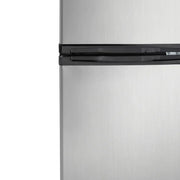 View Danby Designer 3.1 cu. ft. Dual Door Compact Fridge with Freezer in Stainless-steel Look image 6