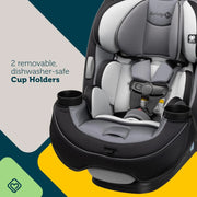 View 3-in-1 Convertible Car Seat, All-In-One Infant Toddler Booster Seat, Rear & Forward Facing Child Safety Seat image 6