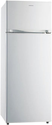 View INFINITON Frigorifico Dos Puertas FG-A145B, 200 Litros, 143 cm de Altura, Defrost, LED Interior, E, Diseño con Tirador Integrado, Ancho 55 cm, image 1