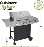 View Cuisinart CGG-8500 Side Five Burner Gas Grill image 2