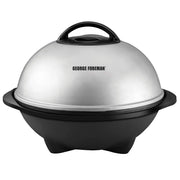 View George Foreman Silver 12 Servings Upto 15 Electric Grill image 2
