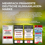 View Kältebringer Multisplit Klimaanlage 2 Innengeräte - 18000 BTU - 5,3 kW - Inverter Klimagerät mit Heizfunktion, WiFi und App - sehr leise & image 2
