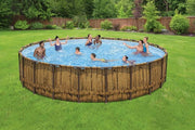 View 22' x 52" Round Above Ground Pool Set image 1