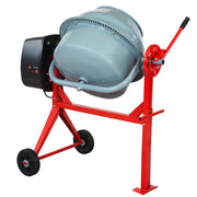 View 4 cu. ft. 500W Portable Electric Cement Mixer for Concrete and Mortar image 4
