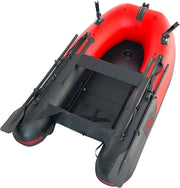 View Inflatable Boat | Yacht Dinghy Tender Raft | Multi Person Fishing Boat | Aluminum Floor Oars | Fishing Rod Holders | Heavy-Duty PVC | 2024 Model | image 3