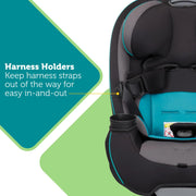 View 3-in-1 Slim Convertible Car Seat, All-in-One Infant Toddler Booster Seat, Rear & Forward Facing Child Safety Seat image 3