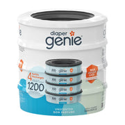 View Diaper Genie Unscented Round Refill, 4-pack image 1