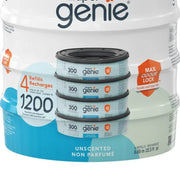 View Diaper Genie Unscented Round Refill, 4-pack image 5
