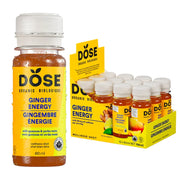 View DOSE Organic Ginger Daily Booster shots, ENERGY pack, 24 x 60 mL (2 fl oz) image 2