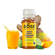 View DOSE Organic Ginger Daily Booster shots, ENERGY pack, 24 x 60 mL (2 fl oz) image 4