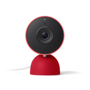 View Google Nest Cam Indoor (Wired, 3rd Gen) - Indoor Security Camera with 2K Video - Works with Google Home - With Gemini - Berry image 1