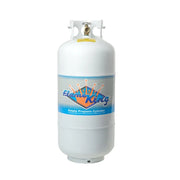 View Flame King YSN401 40 lbs. Empty Propane Cylinder with Overfill Protection Device Valve image 1